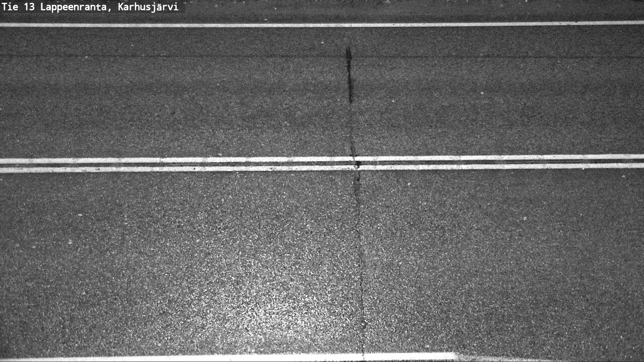 Weather Camera Image Väg 13 Karhusjärvi, Lappeenranta, Etelä-Karjala