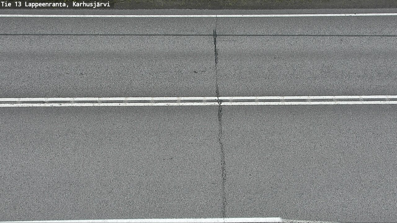 Weather Camera Image Väg 13 Karhusjärvi, Lappeenranta, Etelä-Karjala