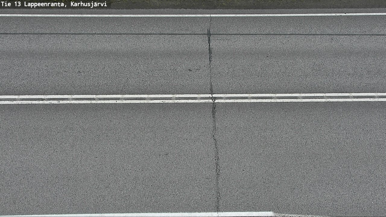 Weather Camera Image Väg 13 Karhusjärvi, Lappeenranta, Etelä-Karjala