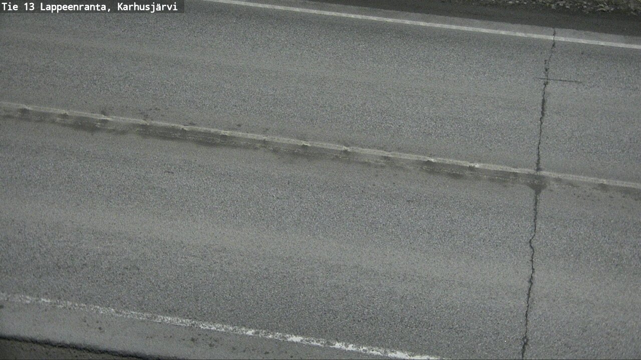 Weather Camera Image Road 13 Karhusjärvi, Lappeenranta, Etelä-Karjala