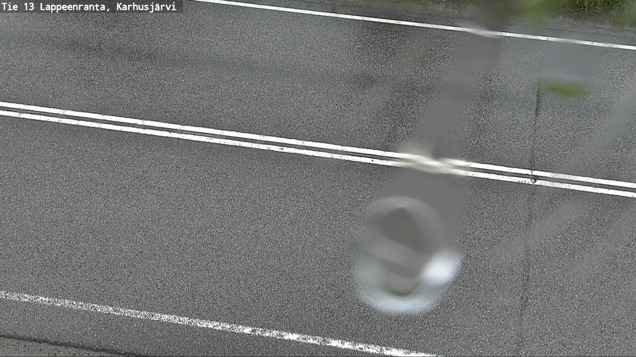 Weather Camera Image Väg 13 Karhusjärvi, Lappeenranta, Etelä-Karjala