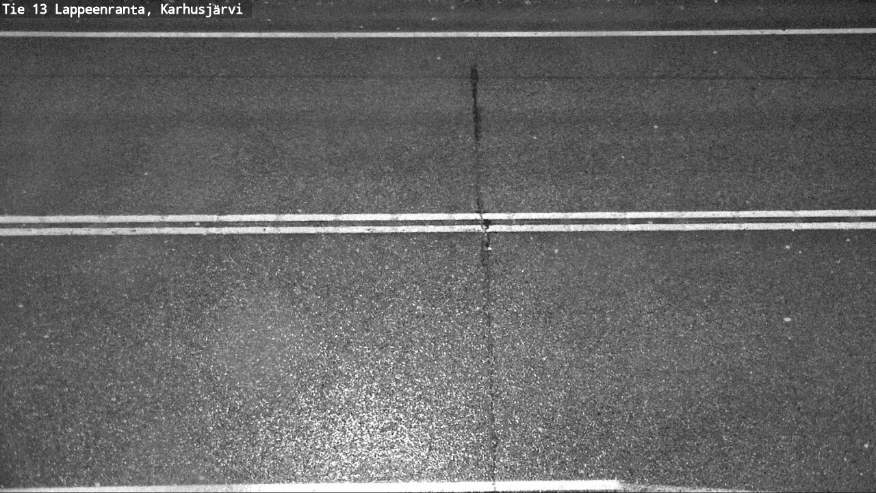 Weather Camera Image Väg 13 Karhusjärvi, Lappeenranta, Etelä-Karjala