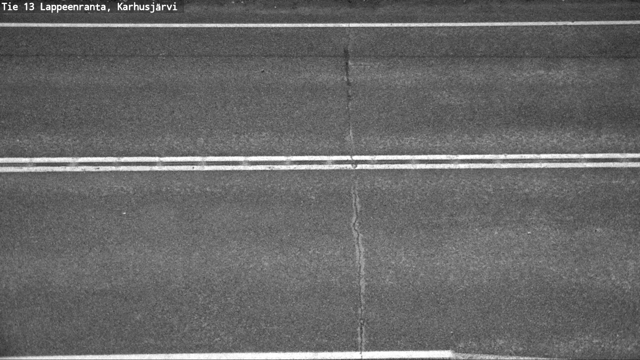 Weather Camera Image Väg 13 Karhusjärvi, Lappeenranta, Etelä-Karjala