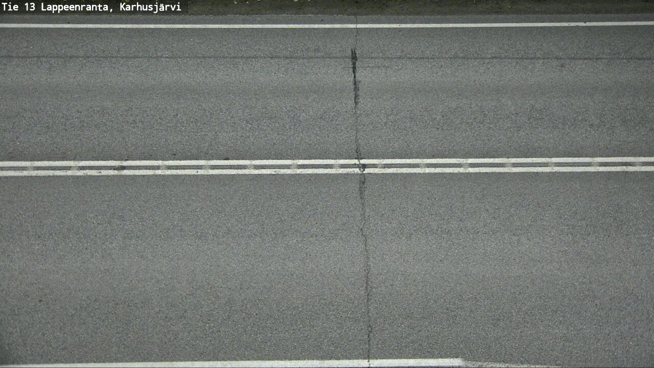 Weather Camera Image Väg 13 Karhusjärvi, Lappeenranta, Etelä-Karjala