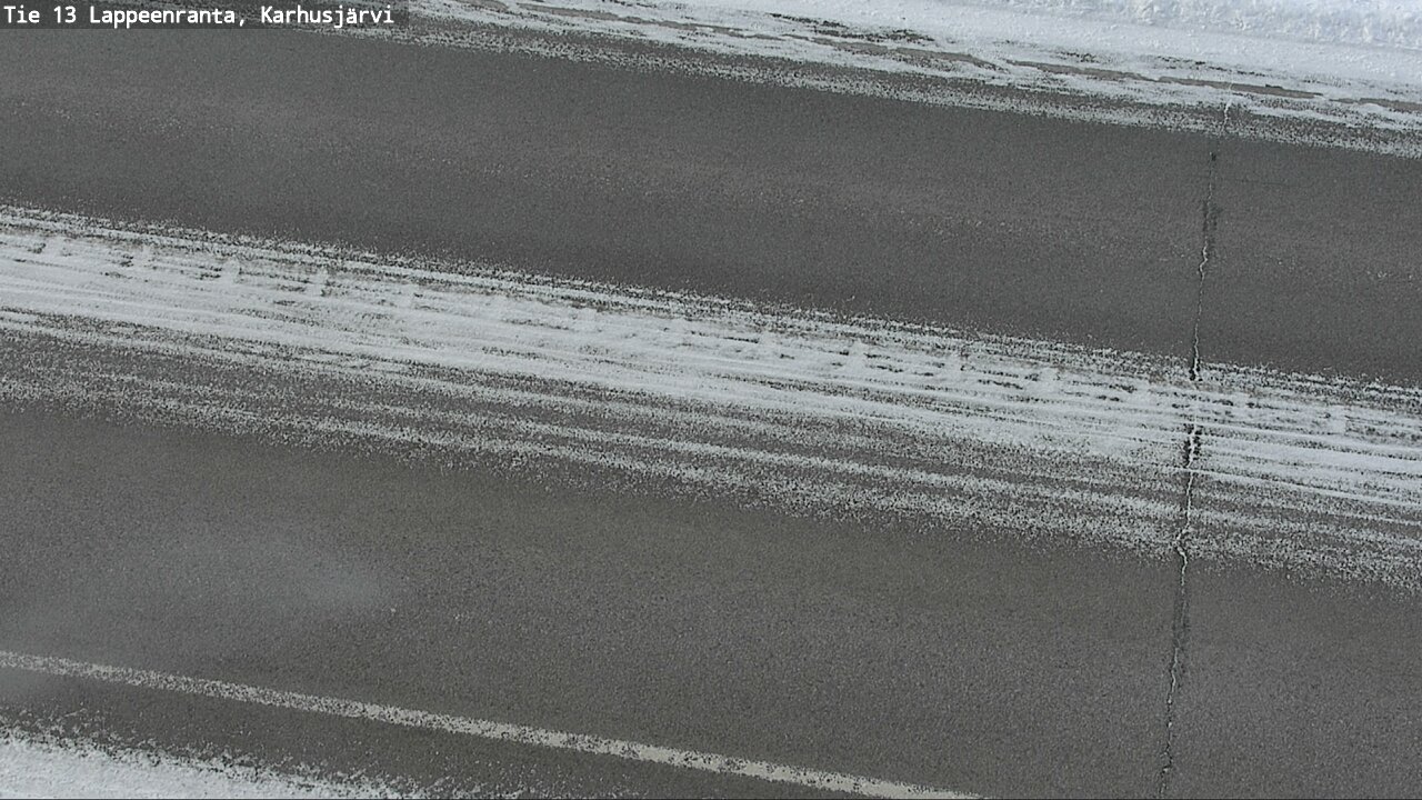 Weather Camera Image Road 13 Karhusjärvi, Lappeenranta, Etelä-Karjala