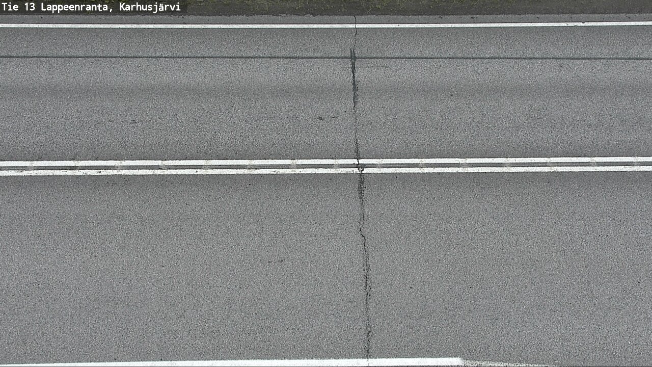 Weather Camera Image Road 13 Karhusjärvi, Lappeenranta, Etelä-Karjala