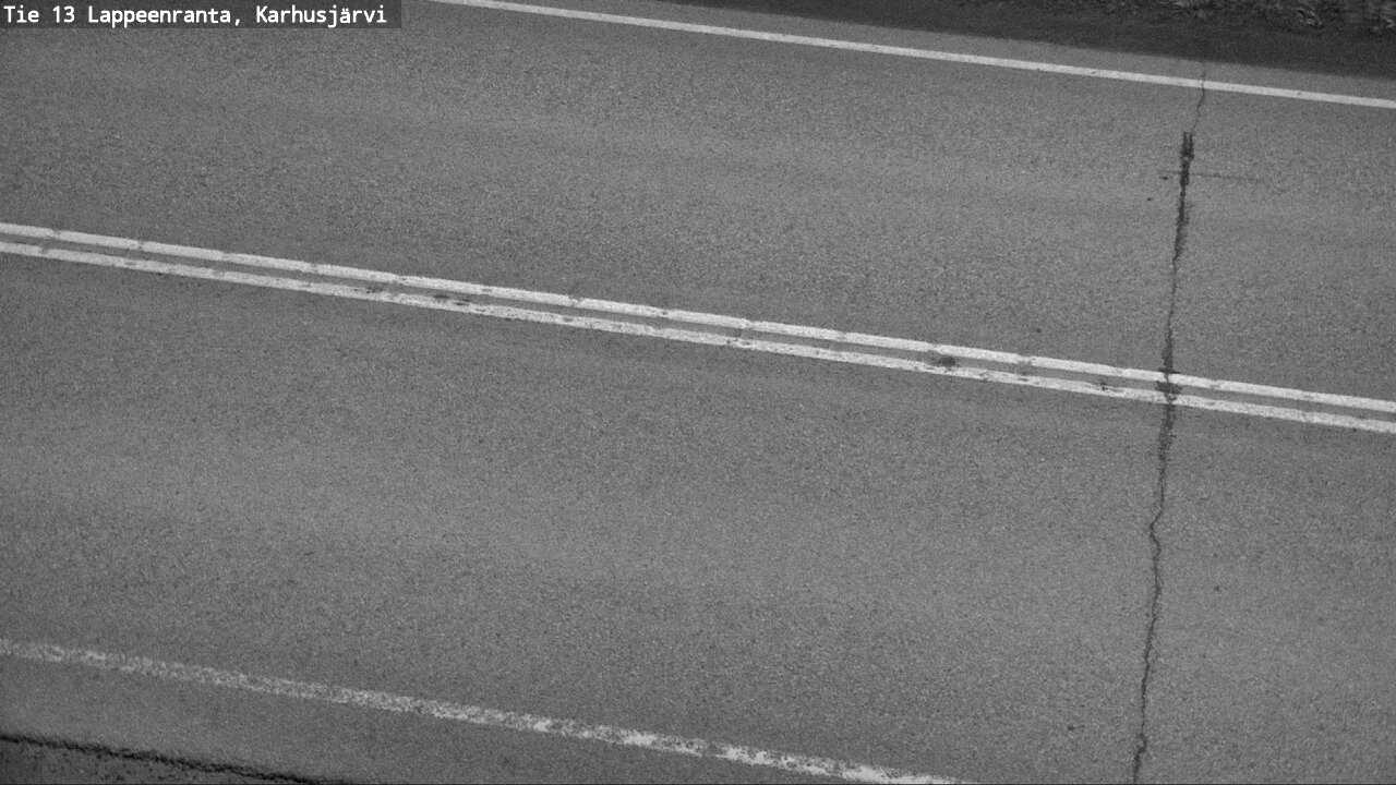 Weather Camera Image Väg 13 Karhusjärvi, Lappeenranta, Etelä-Karjala
