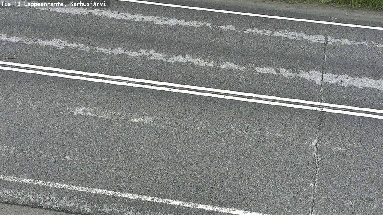 Weather Camera Image Road 13 Karhusjärvi, Lappeenranta, Etelä-Karjala