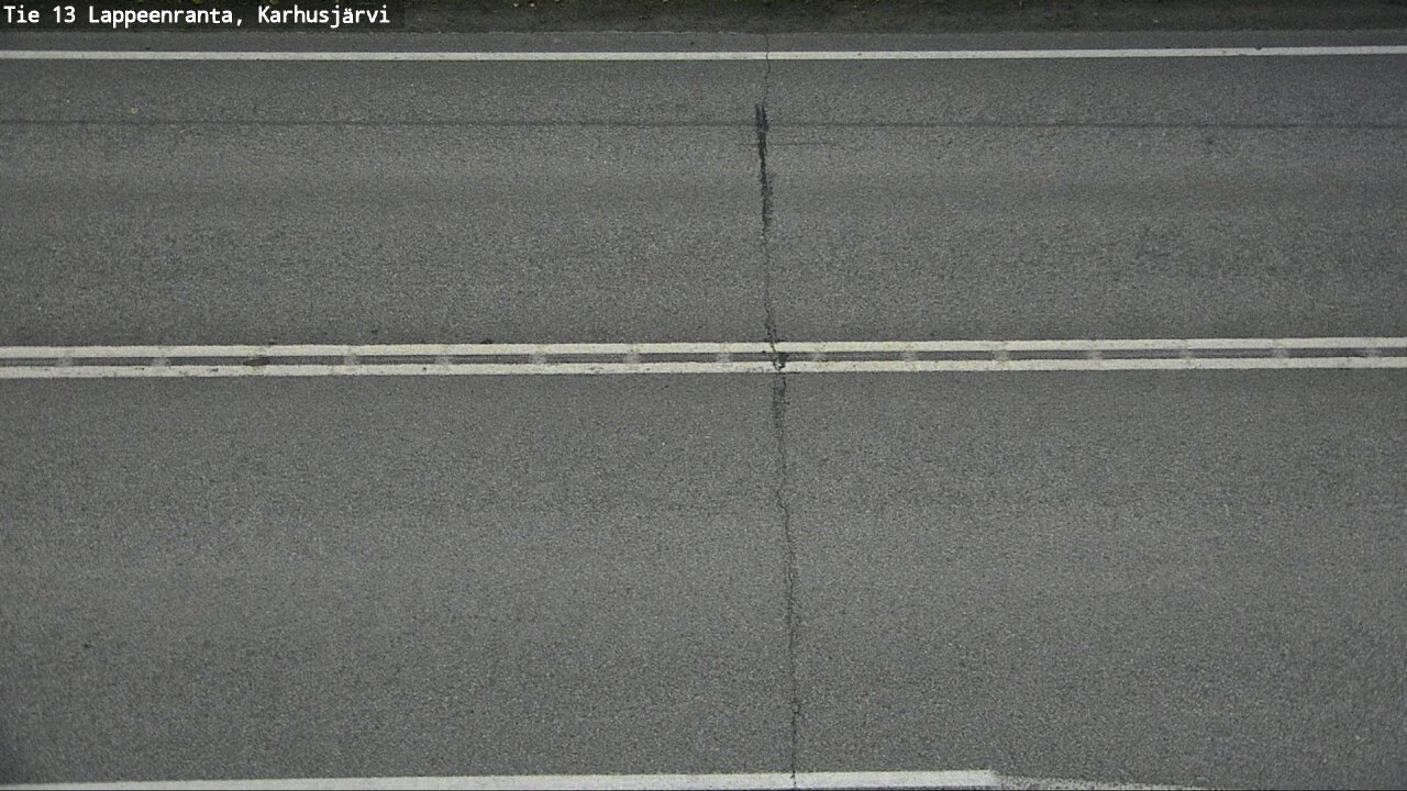 Weather Camera Image Väg 13 Karhusjärvi, Lappeenranta, Etelä-Karjala