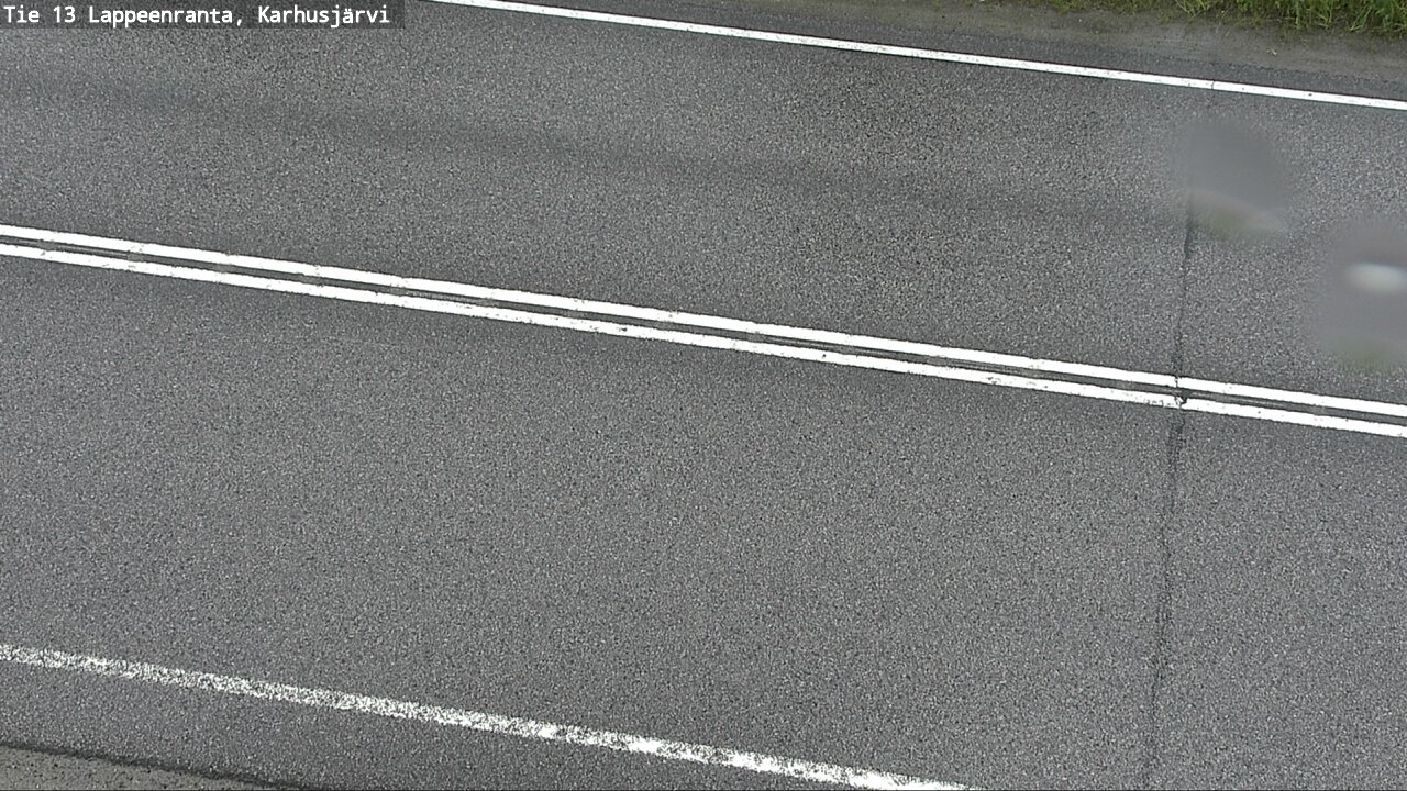 Weather Camera Image Väg 13 Karhusjärvi, Lappeenranta, Etelä-Karjala