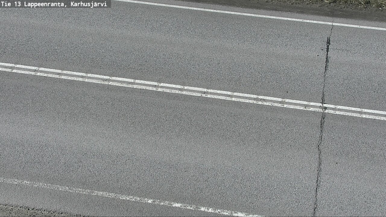 Weather Camera Image Road 13 Karhusjärvi, Lappeenranta, Etelä-Karjala