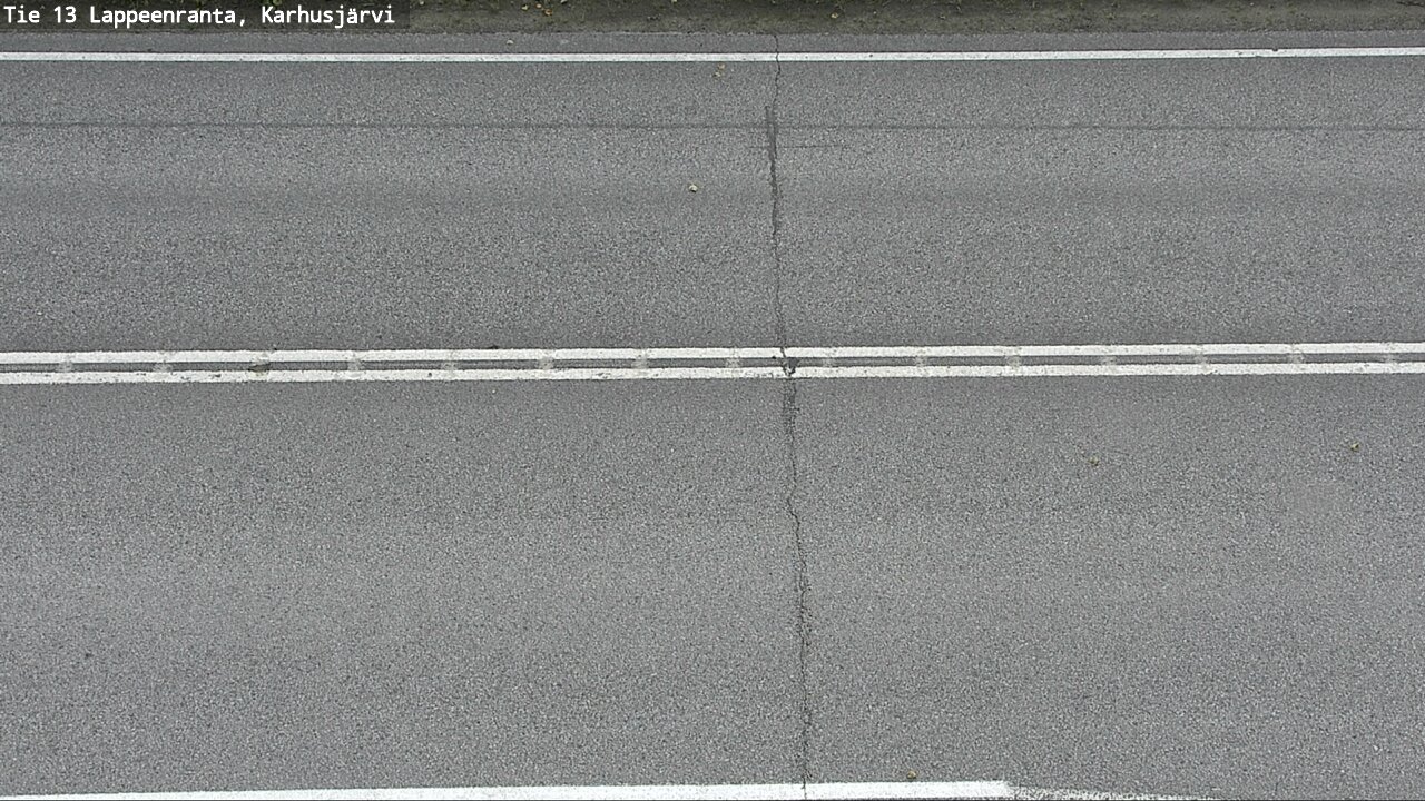 Weather Camera Image Väg 13 Karhusjärvi, Lappeenranta, Etelä-Karjala