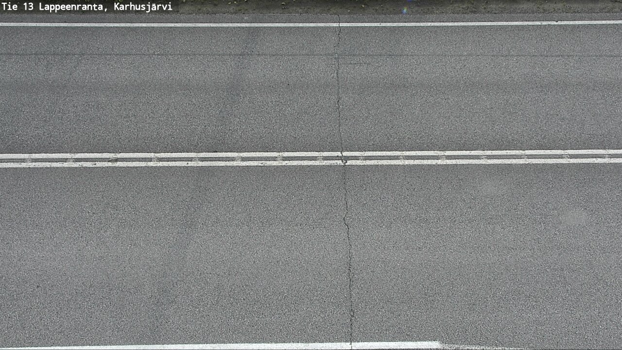 Weather Camera Image Väg 13 Karhusjärvi, Lappeenranta, Etelä-Karjala