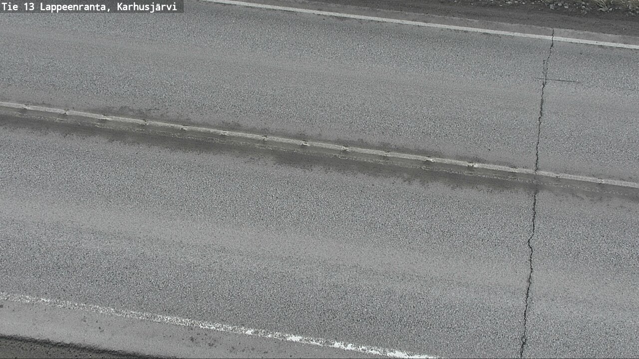Weather Camera Image Väg 13 Karhusjärvi, Lappeenranta, Etelä-Karjala