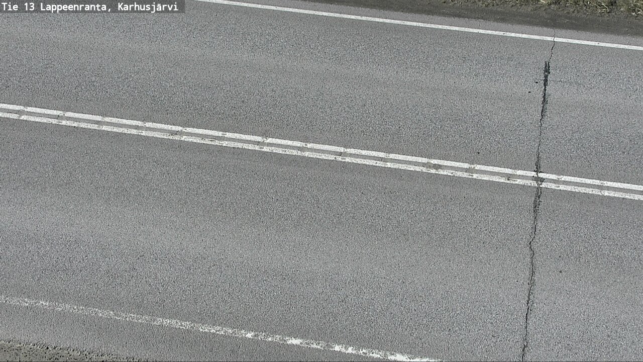 Weather Camera Image Road 13 Karhusjärvi, Lappeenranta, Etelä-Karjala