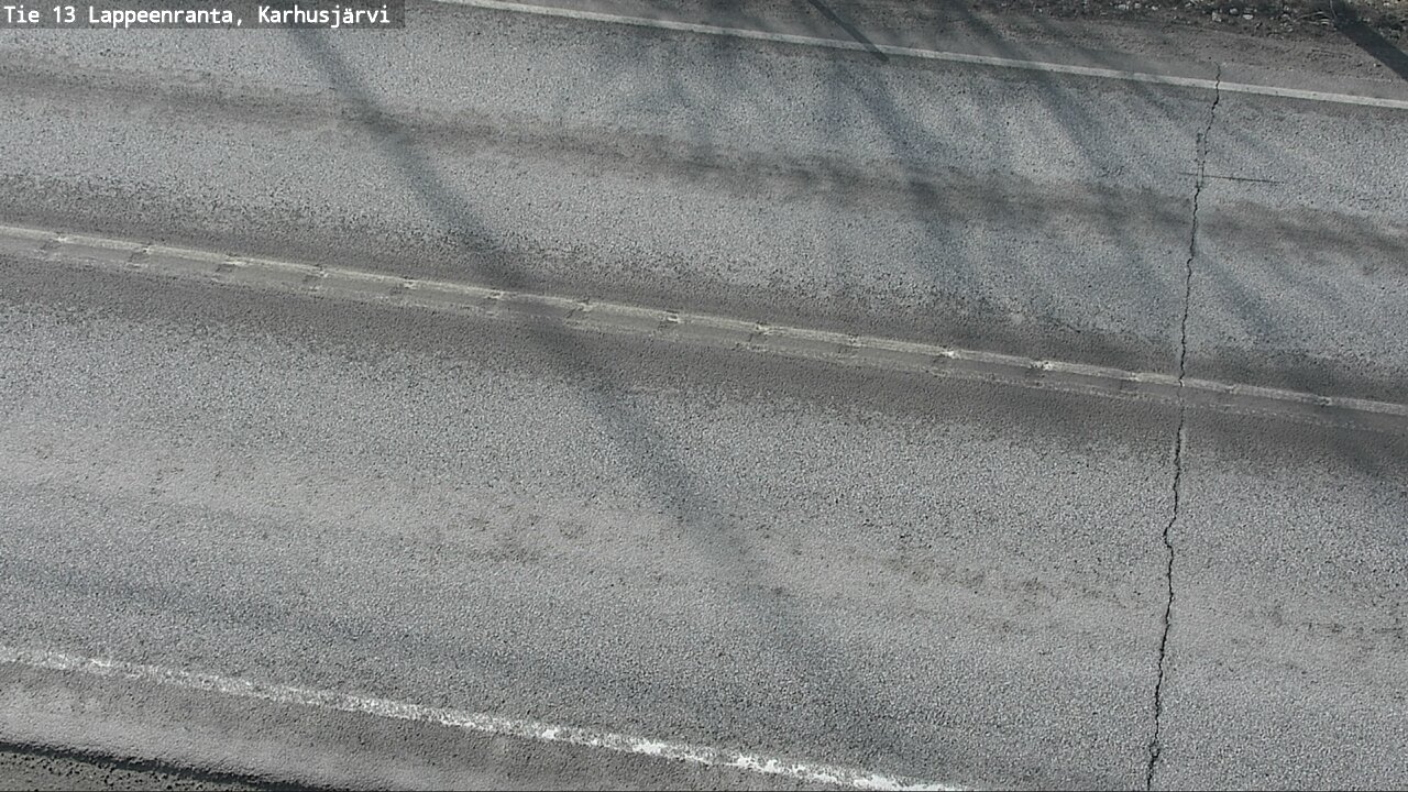 Weather Camera Image Road 13 Karhusjärvi, Lappeenranta, Etelä-Karjala