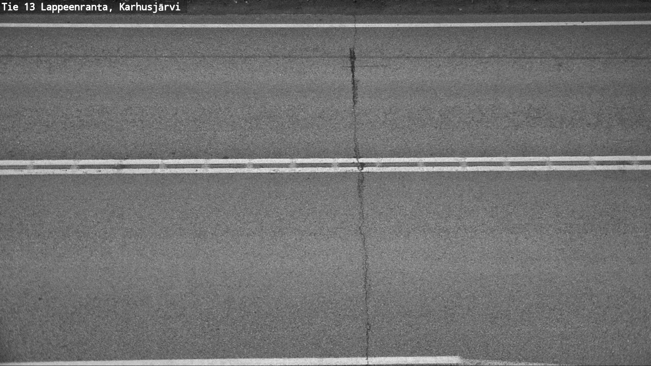 Weather Camera Image Väg 13 Karhusjärvi, Lappeenranta, Etelä-Karjala