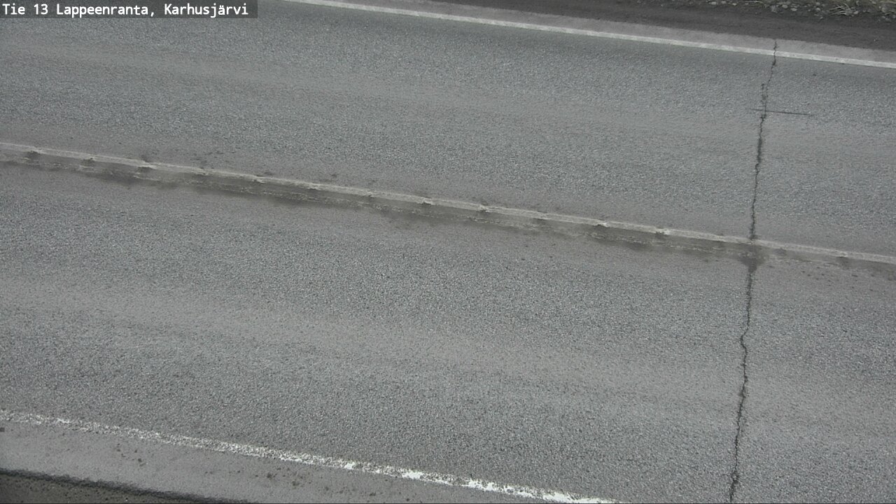Weather Camera Image Road 13 Karhusjärvi, Lappeenranta, Etelä-Karjala