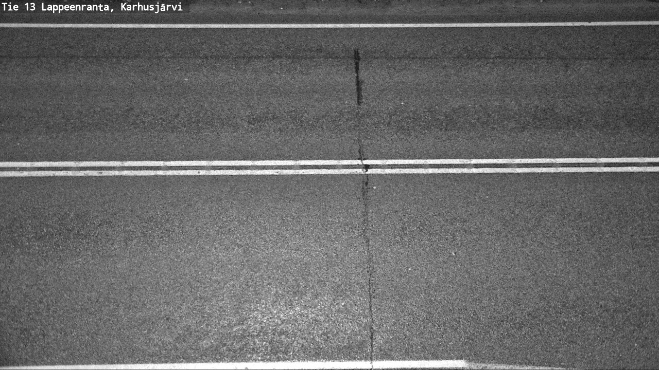Weather Camera Image Väg 13 Karhusjärvi, Lappeenranta, Etelä-Karjala