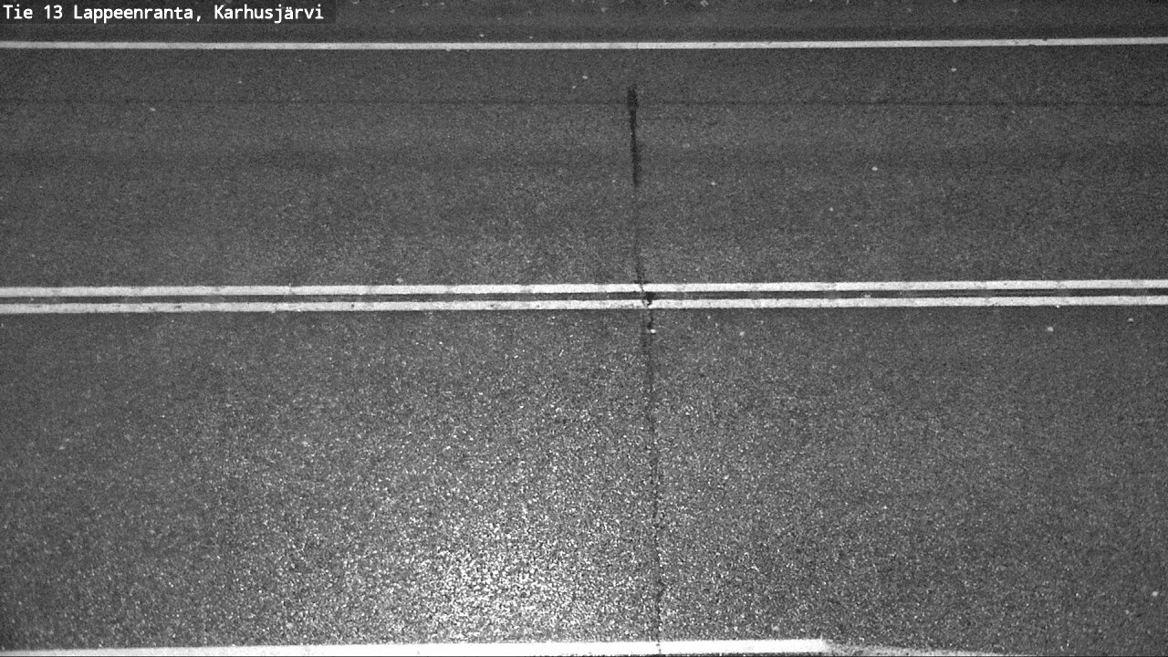 Weather Camera Image Väg 13 Karhusjärvi, Lappeenranta, Etelä-Karjala