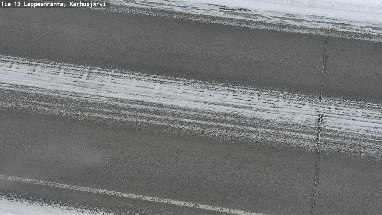Weather Camera Image Road 13 Karhusjärvi, Lappeenranta, Etelä-Karjala