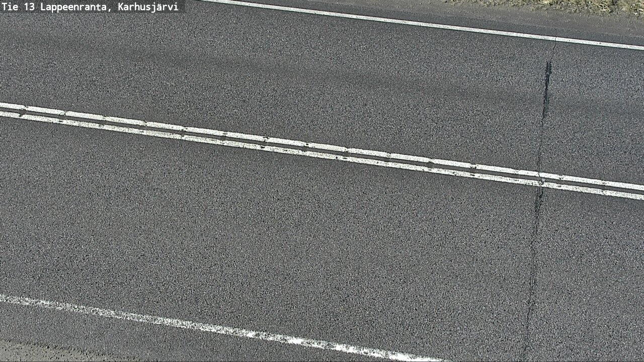 Weather Camera Image Väg 13 Karhusjärvi, Lappeenranta, Etelä-Karjala