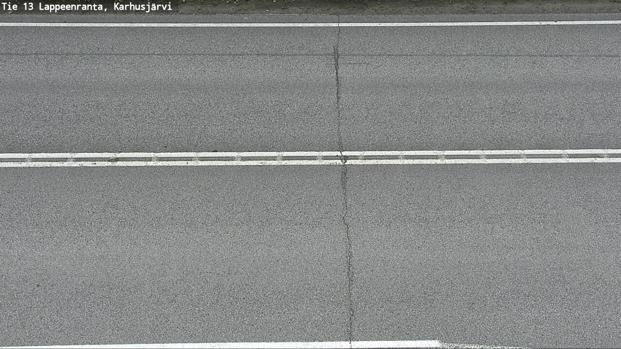 Weather Camera Image Väg 13 Karhusjärvi, Lappeenranta, Etelä-Karjala