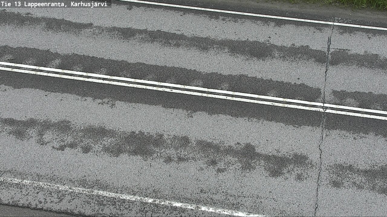 Weather Camera Image Road 13 Karhusjärvi, Lappeenranta, Etelä-Karjala