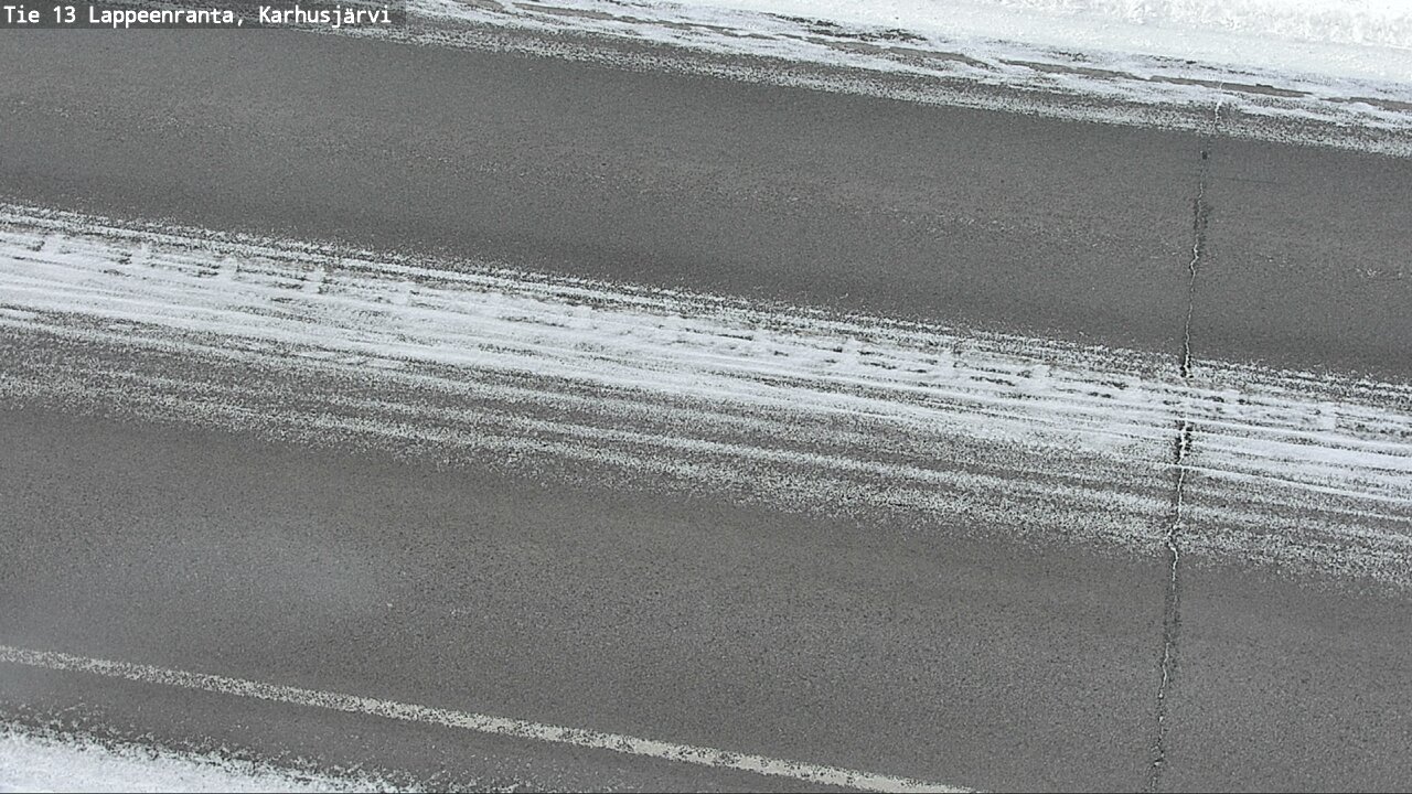 Weather Camera Image Road 13 Karhusjärvi, Lappeenranta, Etelä-Karjala