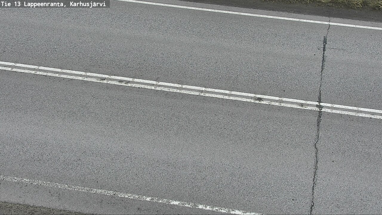 Weather Camera Image Road 13 Karhusjärvi, Lappeenranta, Etelä-Karjala