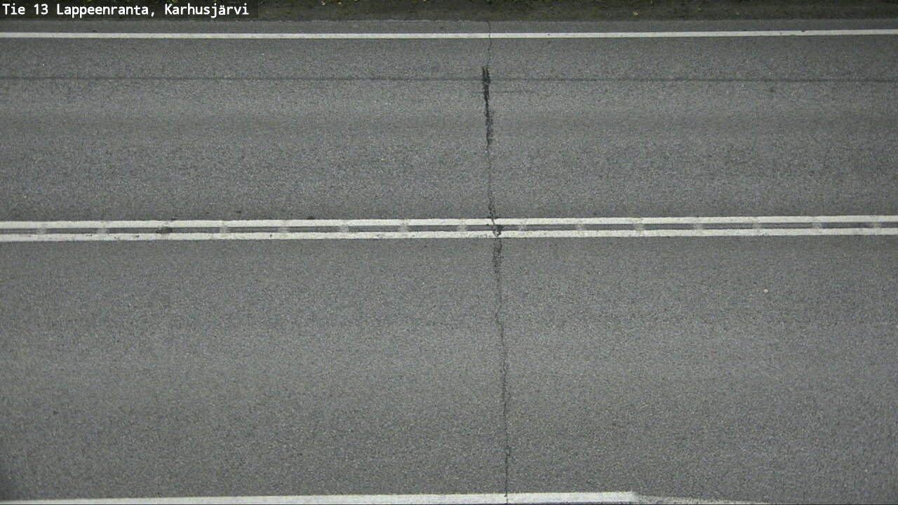 Weather Camera Image Väg 13 Karhusjärvi, Lappeenranta, Etelä-Karjala