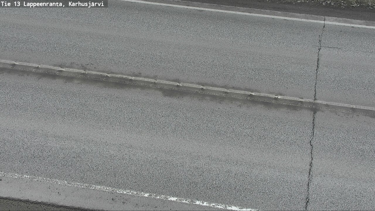 Weather Camera Image Väg 13 Karhusjärvi, Lappeenranta, Etelä-Karjala