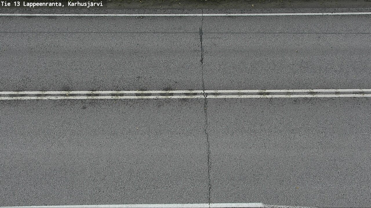 Weather Camera Image Väg 13 Karhusjärvi, Lappeenranta, Etelä-Karjala