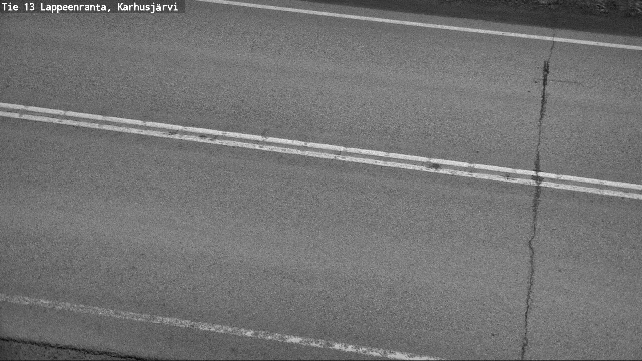 Weather Camera Image Väg 13 Karhusjärvi, Lappeenranta, Etelä-Karjala
