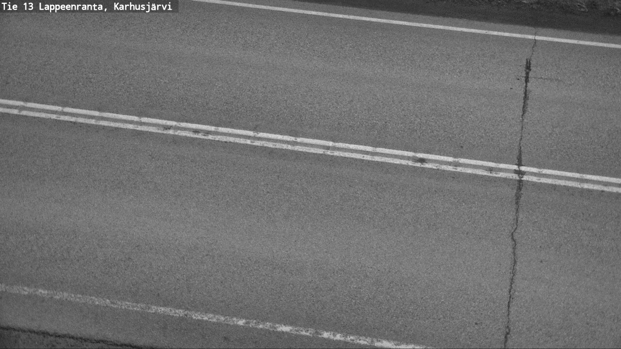 Weather Camera Image Väg 13 Karhusjärvi, Lappeenranta, Etelä-Karjala