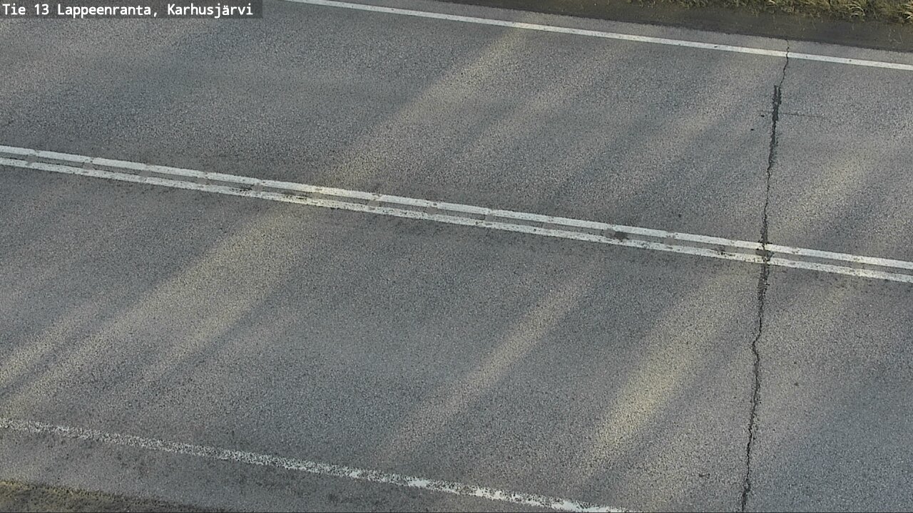 Weather Camera Image Road 13 Karhusjärvi, Lappeenranta, Etelä-Karjala