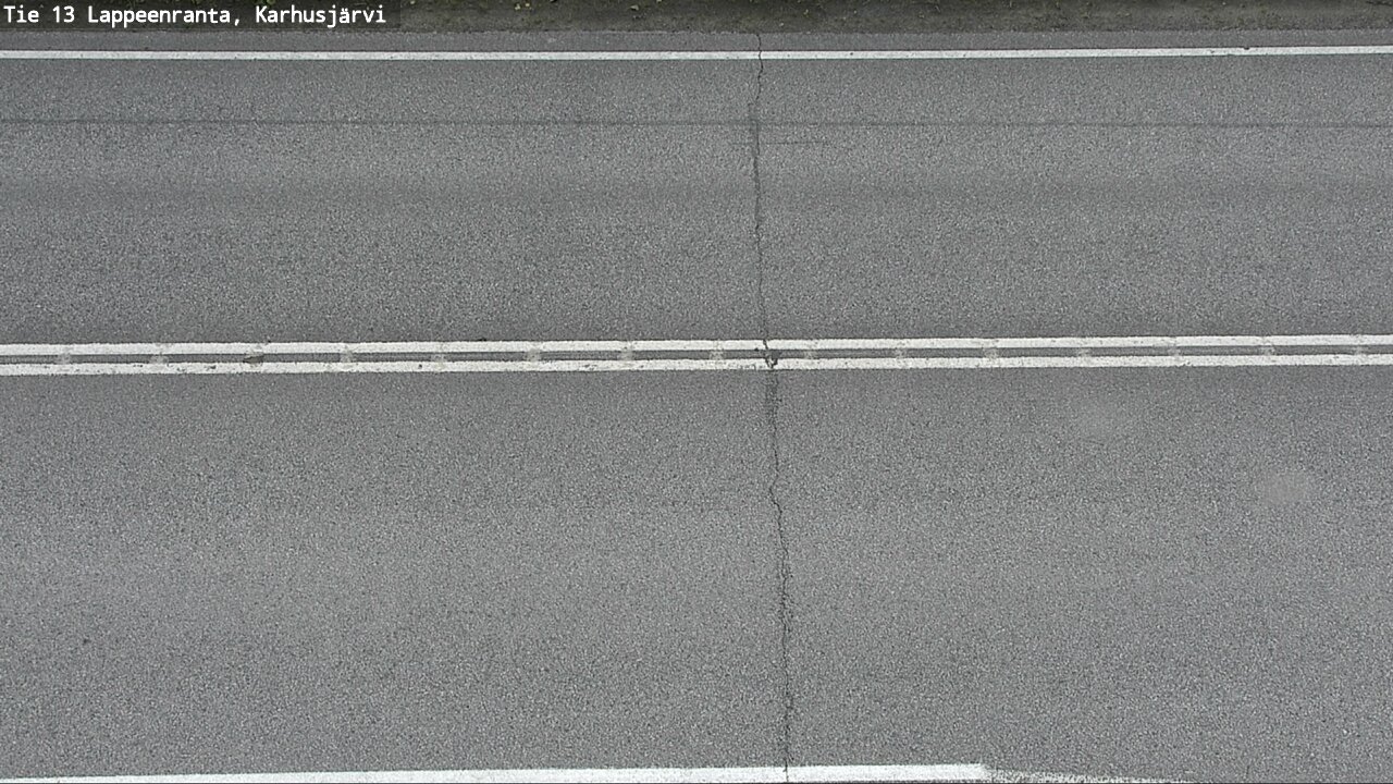 Weather Camera Image Väg 13 Karhusjärvi, Lappeenranta, Etelä-Karjala