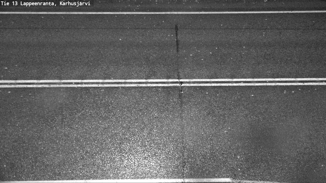 Weather Camera Image Väg 13 Karhusjärvi, Lappeenranta, Etelä-Karjala