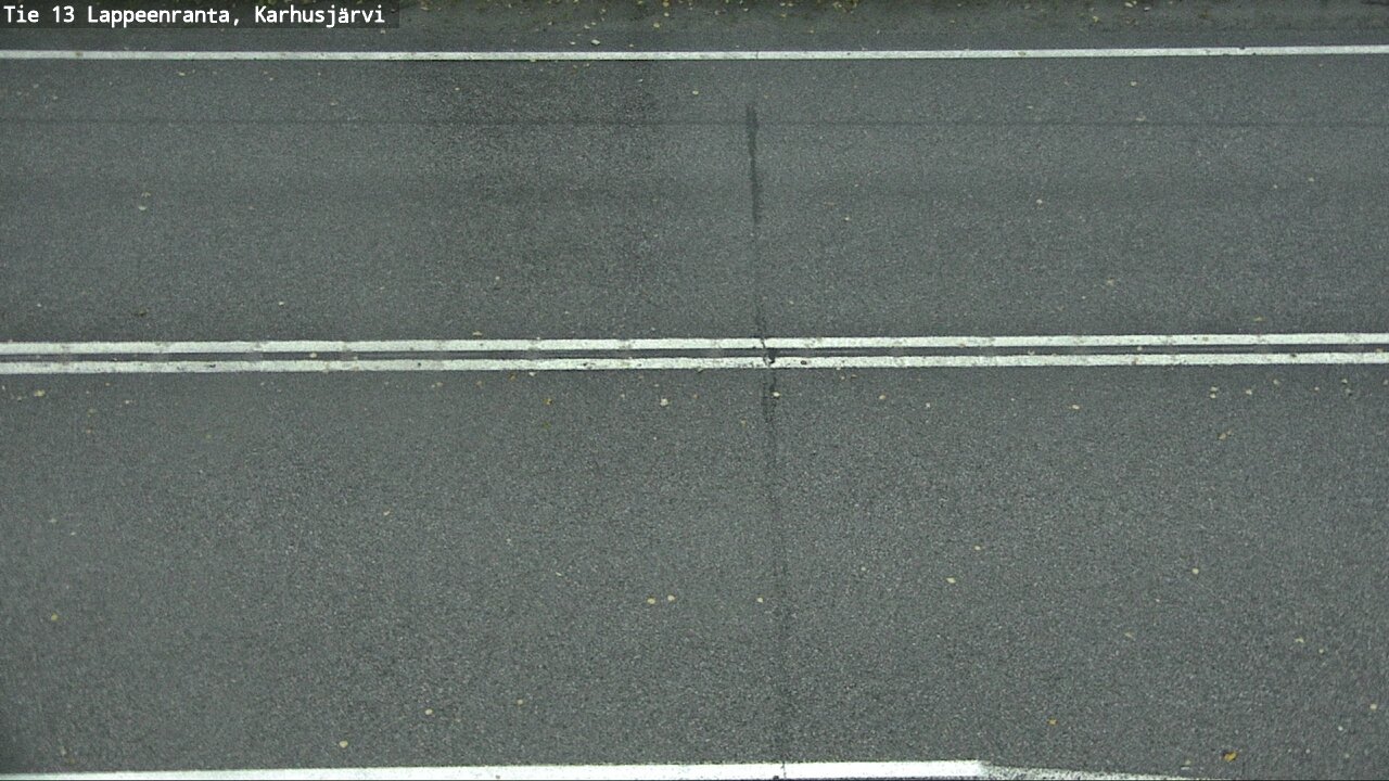 Weather Camera Image Väg 13 Karhusjärvi, Lappeenranta, Etelä-Karjala