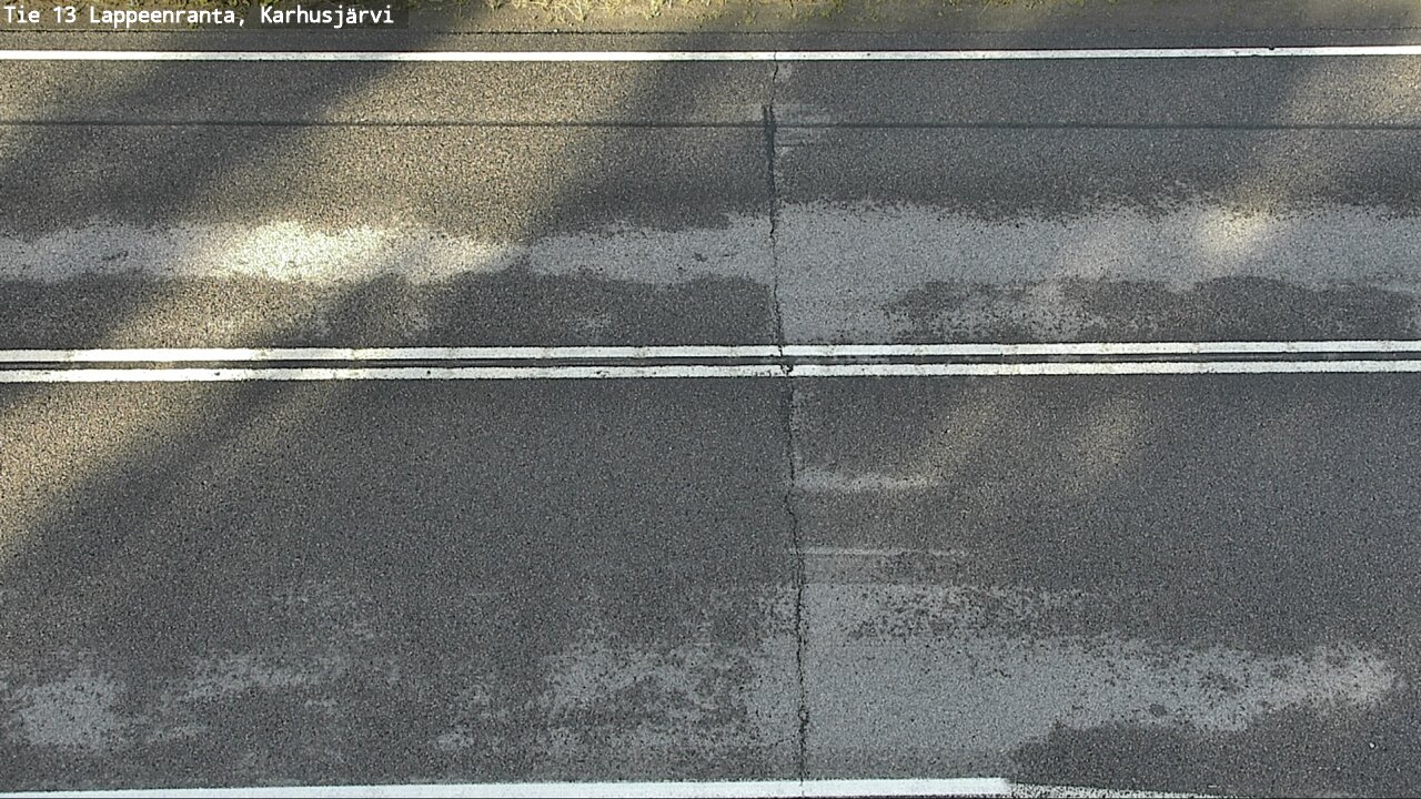 Weather Camera Image Väg 13 Karhusjärvi, Lappeenranta, Etelä-Karjala