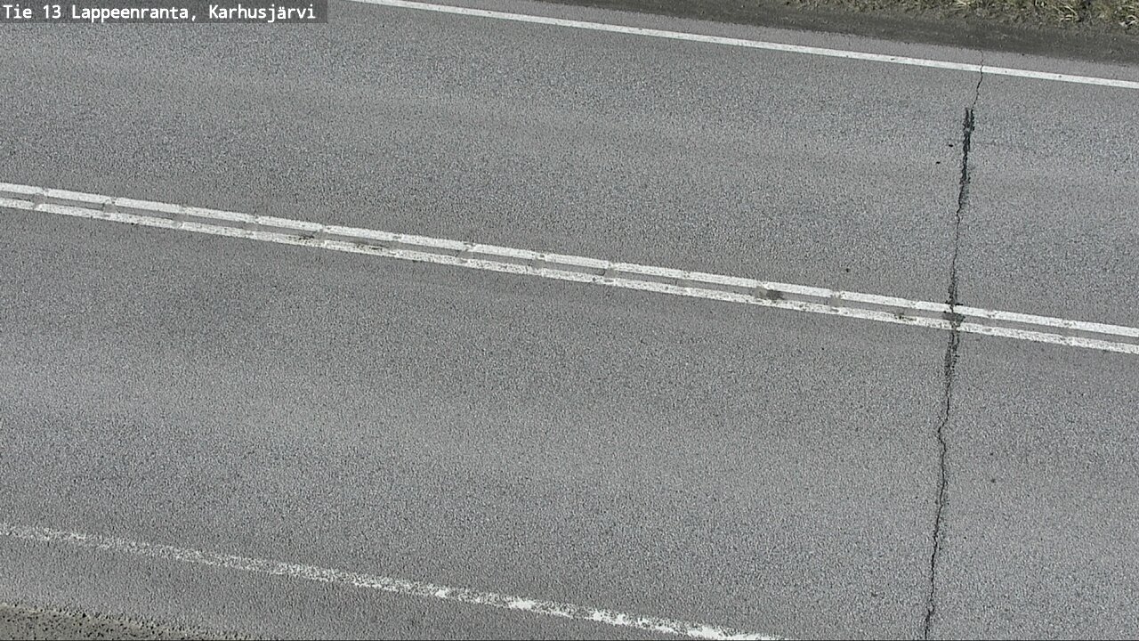 Weather Camera Image Road 13 Karhusjärvi, Lappeenranta, Etelä-Karjala