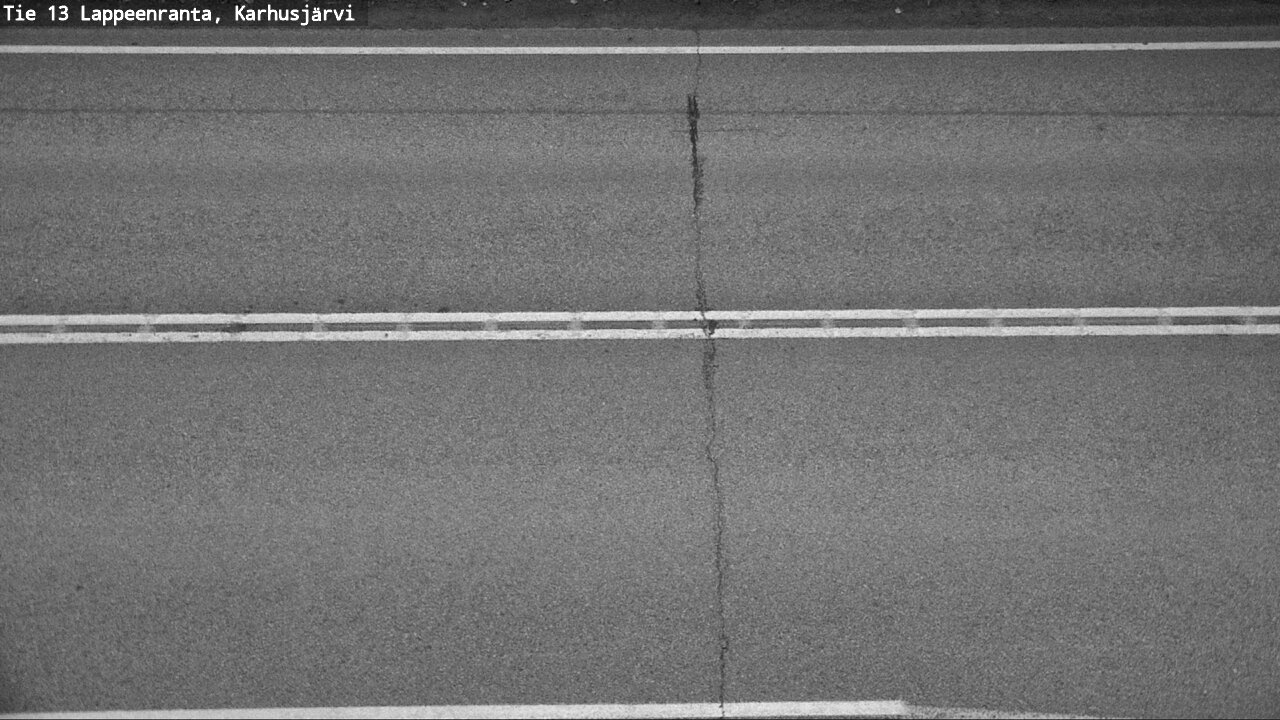 Weather Camera Image Väg 13 Karhusjärvi, Lappeenranta, Etelä-Karjala