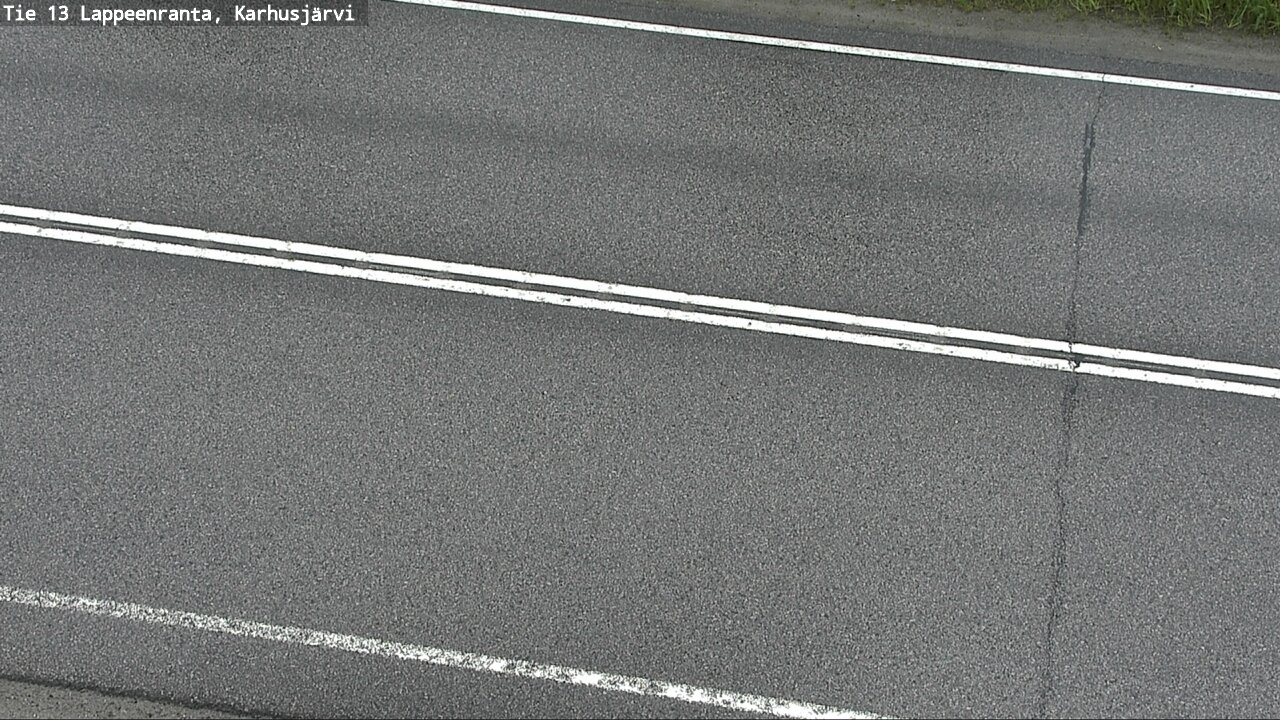 Weather Camera Image Väg 13 Karhusjärvi, Lappeenranta, Etelä-Karjala