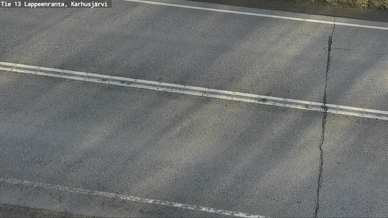 Weather Camera Image Road 13 Karhusjärvi, Lappeenranta, Etelä-Karjala