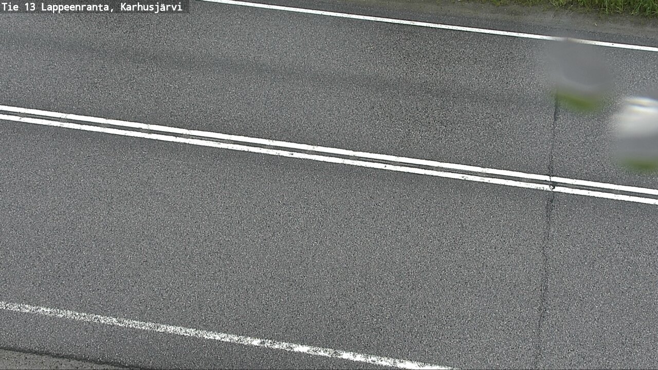 Weather Camera Image Väg 13 Karhusjärvi, Lappeenranta, Etelä-Karjala
