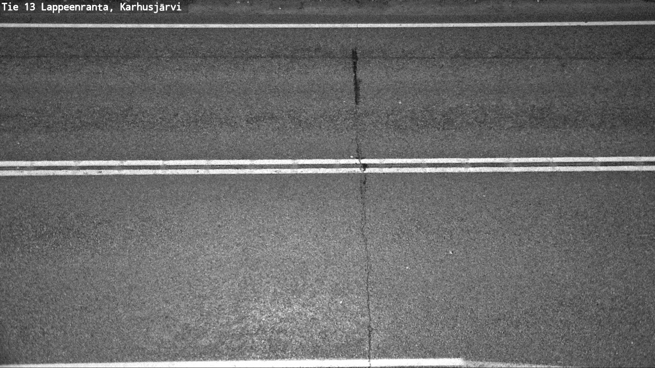 Weather Camera Image Väg 13 Karhusjärvi, Lappeenranta, Etelä-Karjala