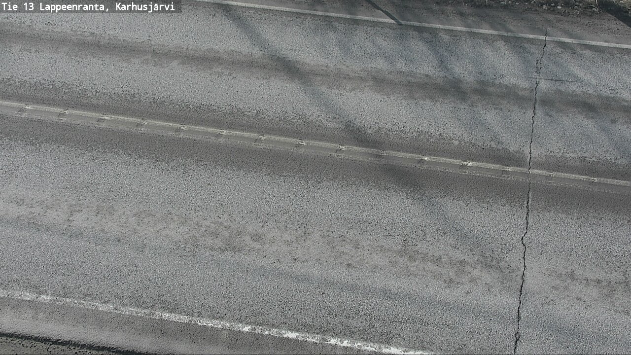 Weather Camera Image Väg 13 Karhusjärvi, Lappeenranta, Etelä-Karjala