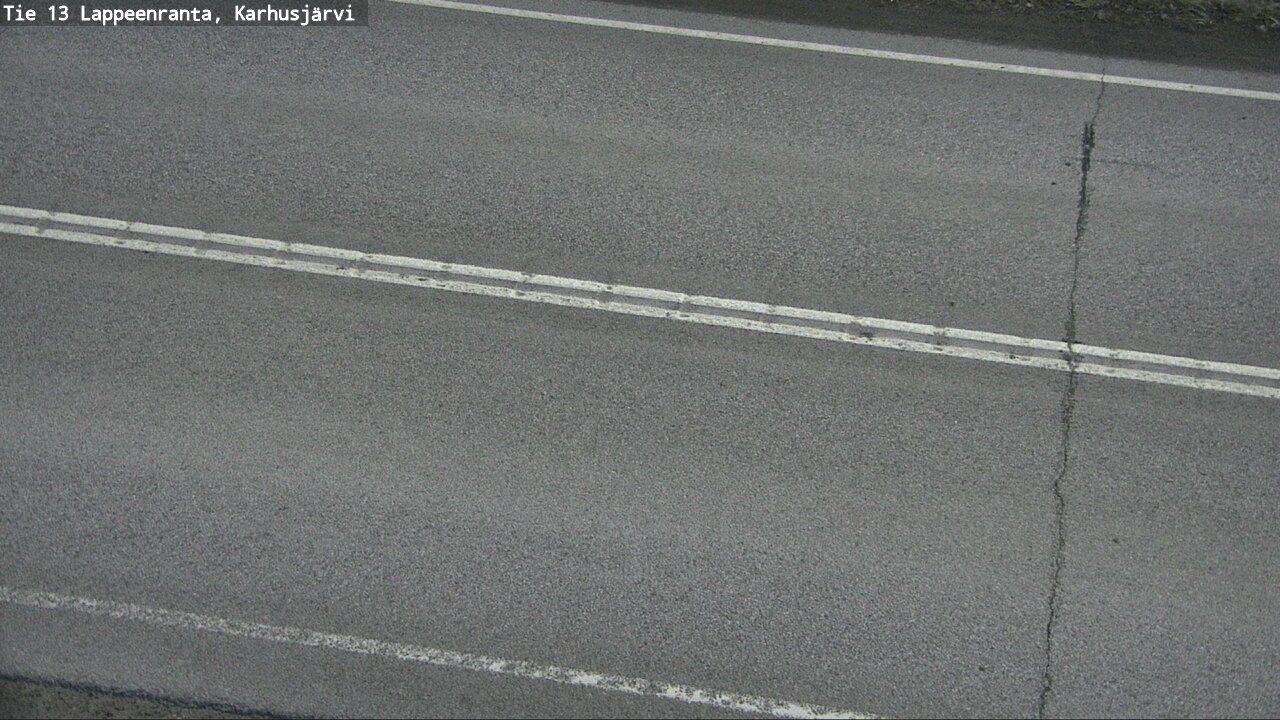Weather Camera Image Väg 13 Karhusjärvi, Lappeenranta, Etelä-Karjala