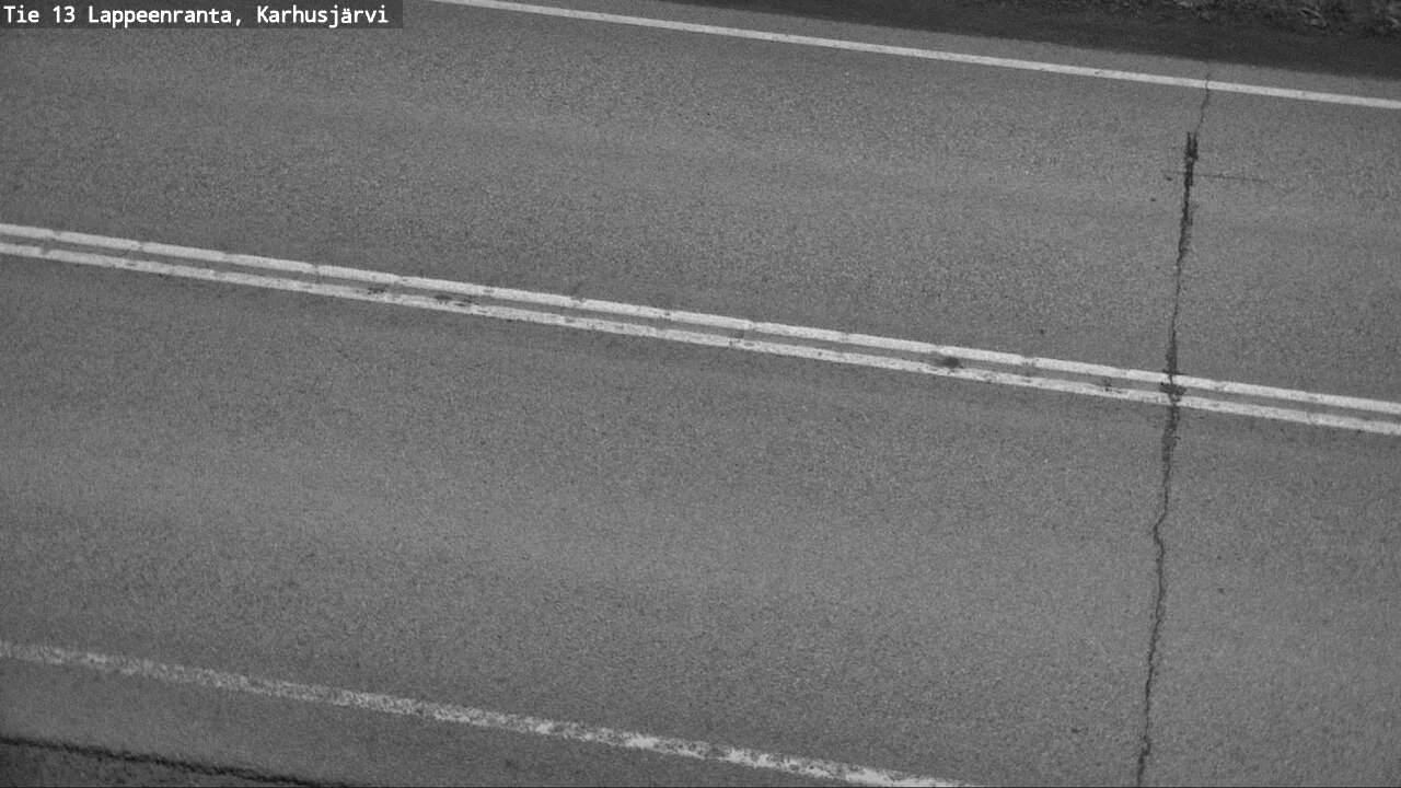Weather Camera Image Väg 13 Karhusjärvi, Lappeenranta, Etelä-Karjala