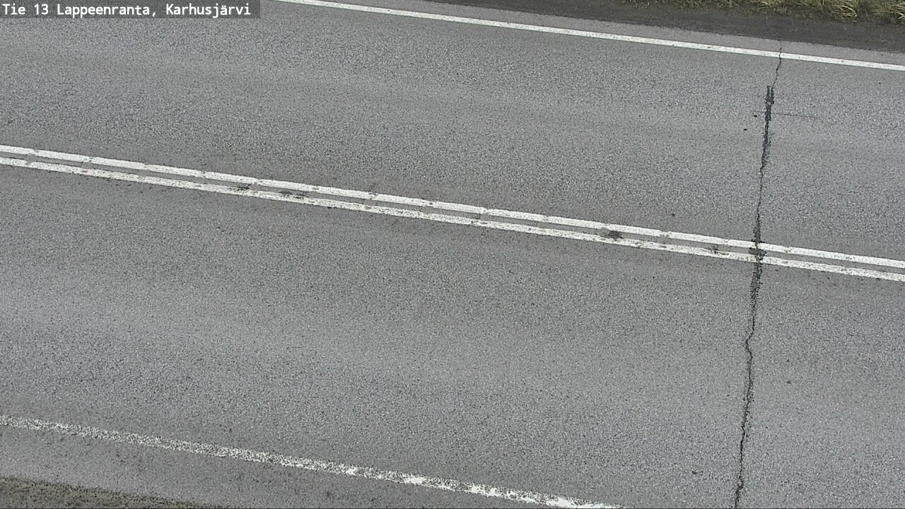Weather Camera Image Road 13 Karhusjärvi, Lappeenranta, Etelä-Karjala
